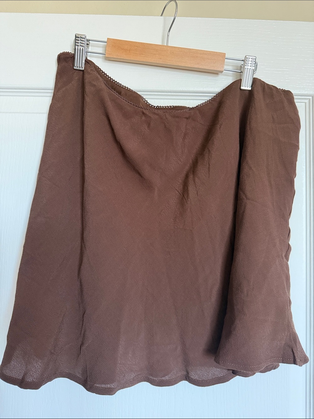 American Eagle Outfitters Brown A-Line Skirt